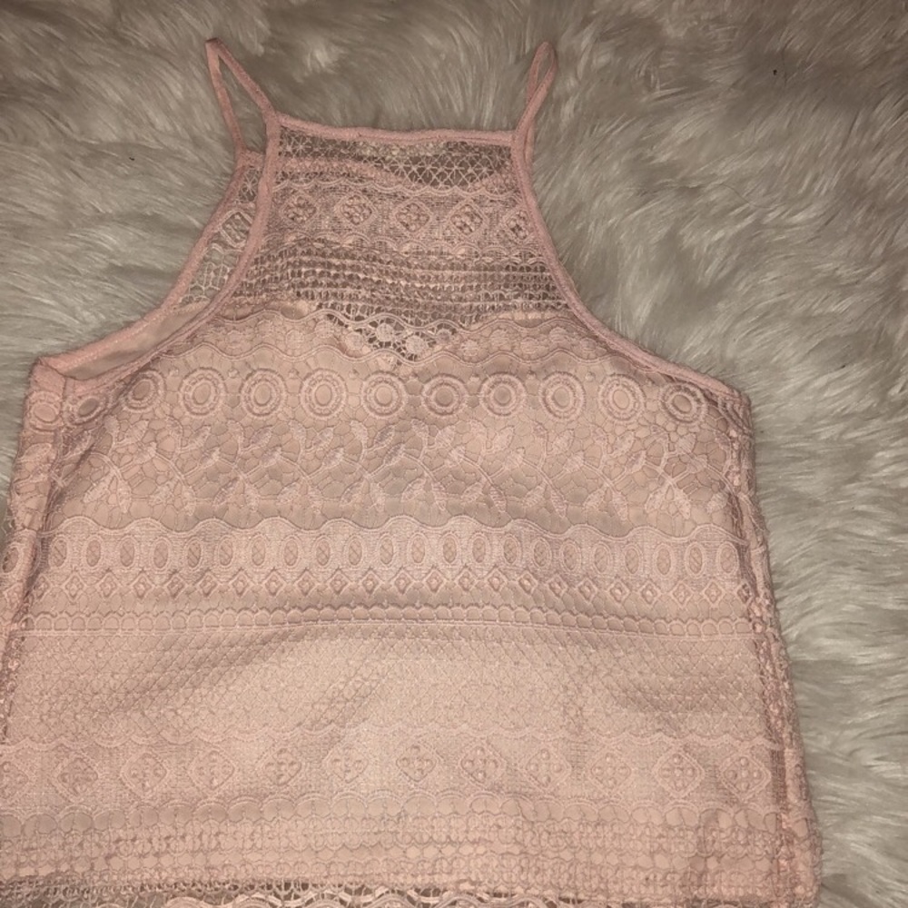 Cute see-through tank top